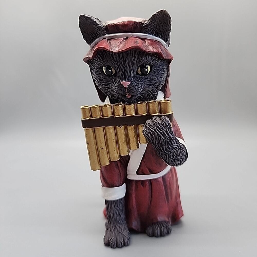 Hawthorne Village MERRY MUSICIAN‎ Purr-fect Christmas Pageant Bradford Exchange